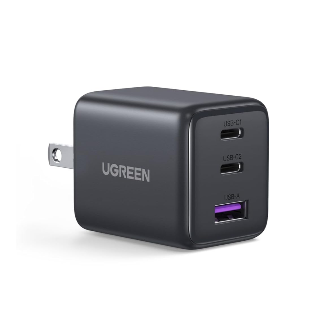 [Adaptadores] Cargador USB-C UGREEN 30W GaN II Negro Mate