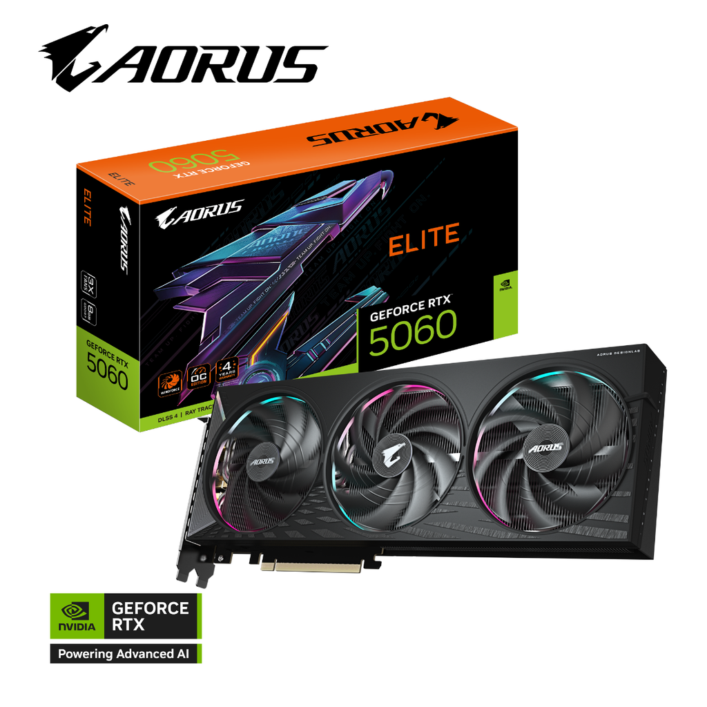 [Gaming] AORUS GeForce RTX™ 5060 ELITE 8G